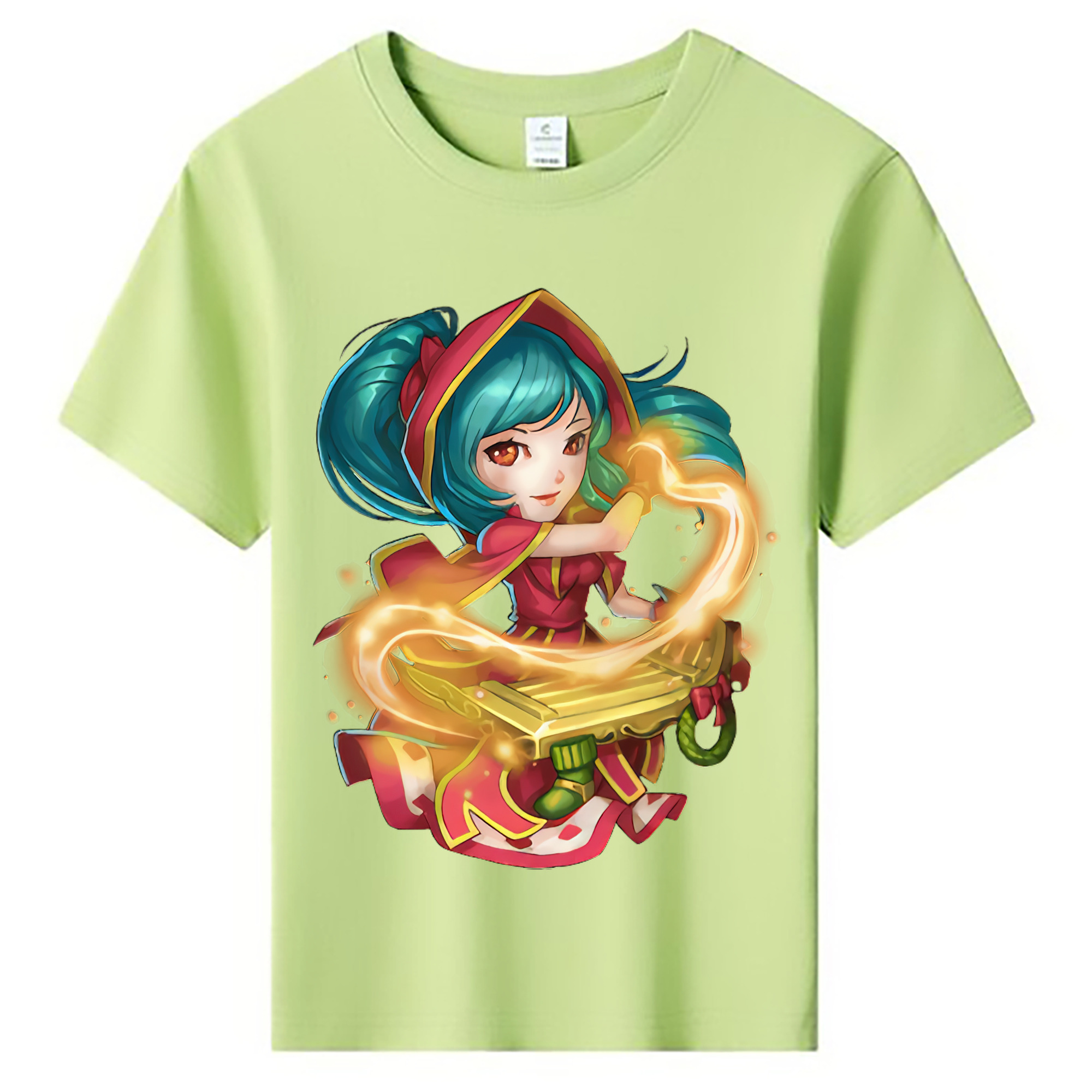 （画像用） リーグ・オブ・レジェンド League of Legends LOL 綿100％キッズTシャツ（フロントプリント）